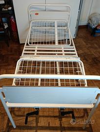 Letto degenza manuale a due manovelle