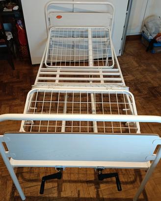 Letto degenza manuale a due manovelle