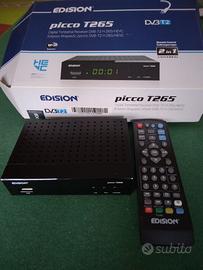 Decoder Edision Picco T265 per digitale terrestre