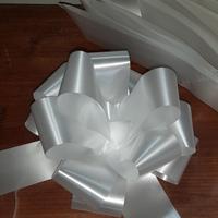 12 coccarde giganti bianche