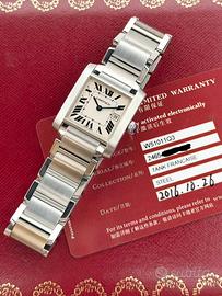 Cartier Tank Francaise 25x30, Full set, Si Permute