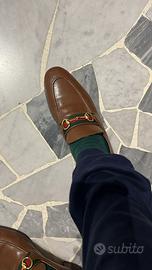 Mocassini Gucci uomo 43 pelle di vitello