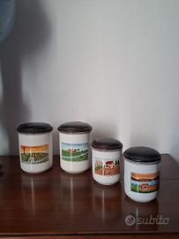 Barattoli vintage, porcellana, Villeroy & Boch 