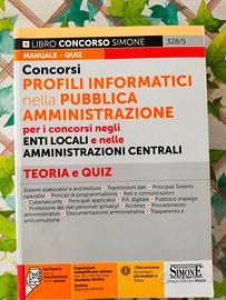 Libro per concorsi "profili informatici..."