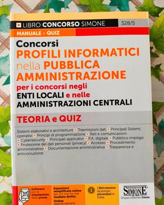 Libro per concorsi "profili informatici..."