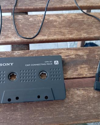 Adattatore Cassetta AUX Jack Sony CPA-9C autoradio