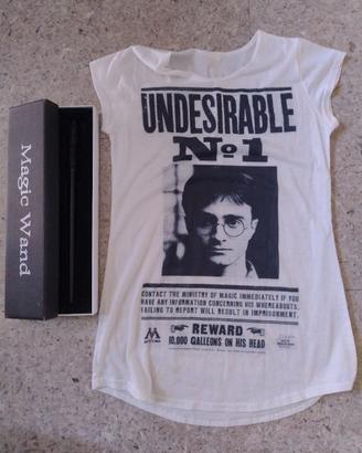 Harry Potter t shirt con magic wand gratuita