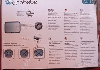 specchietto retrovisore auto per controllo bambini