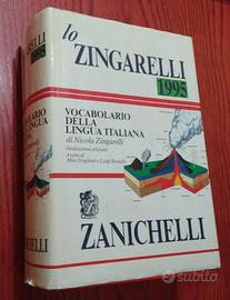 VOCABOLARIO LINGUA ITALIANA "LO ZINGARELLI" 