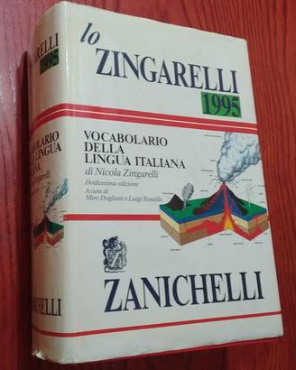 VOCABOLARIO LINGUA ITALIANA "LO ZINGARELLI" 