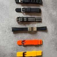 Cinturini vari ansa 20/22/24mm quasi tutti nuovi