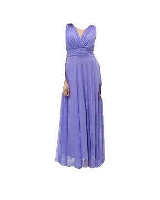 abito Donna viola lungo tg.42/44 