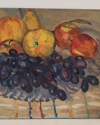 dipinto  G. Spampinato - Natura morta con frutta