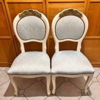 Sedie salone arredamento modernariato casa usate