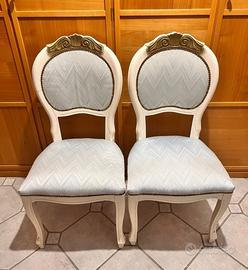 Sedie salone arredamento modernariato casa usate