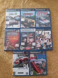 Lotto 8 Giochi PlayStation 2 