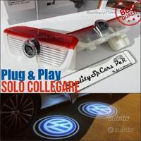2 Proiettori Led Logo VolkswagenLuci Cortesia