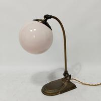 Lampada anni 40 ottone