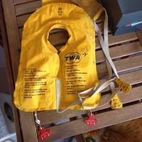 Giubbino Salvagente TWA anni 70