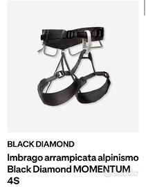 BD Black Diamond Momentum 4S imbrago arrampicata