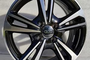 4 Cerchi In Lega NUOVI Da 15 Per Fiat 500 Panda