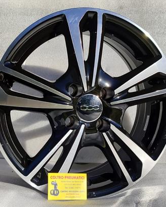 4 Cerchi In Lega NUOVI Da 15 Per Fiat 500 Panda