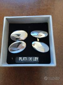 gemelli argento sterling