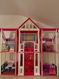 Casa Barbie originale grande con accessori