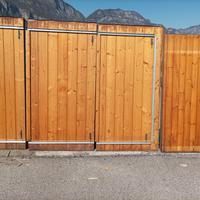 preingresso in legno per roulotte o camper 