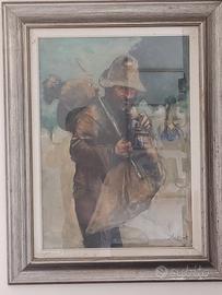 due quadri di Natale Romano Morzenti