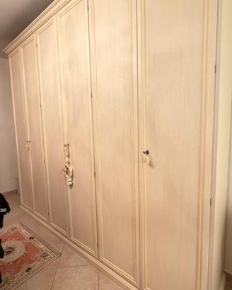 CAMERA DA LETTO COMPLETA CON LETTO IN FERRO