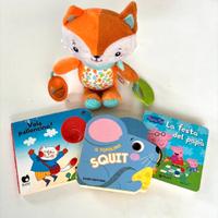 Libri favole + Volpina 0-2 anni