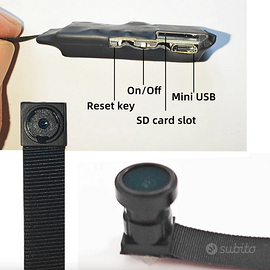 mini telecamera WiFi 4K HD