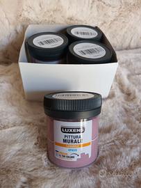 4 barattolini da 75 ml cad pittura murale BOHEMIA4