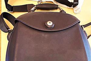 Borsa Mandarina Duck marrone anni 90 vintage
