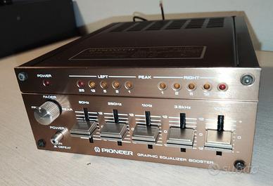 Equalizzatore grafico Pioneer con booster