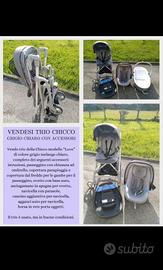 Trio Chicco Love. Passeggino Ovetto e Navicella
