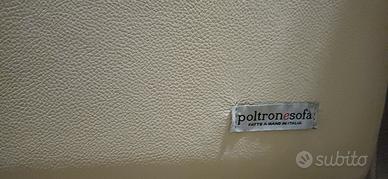 divano pelle Poltronesofà 