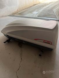 Baule portatutto da tetto Camtek CK 352 con staffe