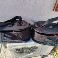 Borse laterali moto morbide 