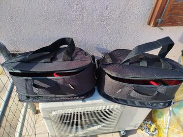 Borse laterali moto morbide 