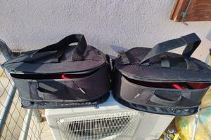 Borse laterali moto morbide 