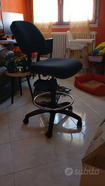 sedia alta da bancone