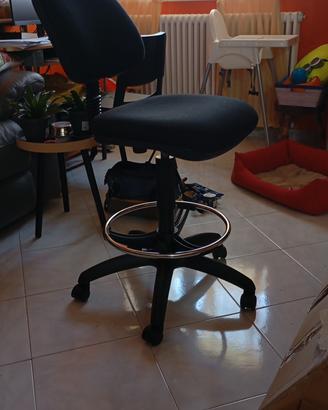 sedia alta da bancone