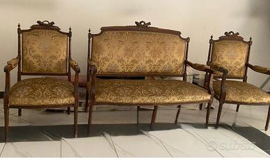 set da salotto antico in stile Luigi XVI