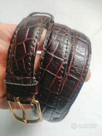 cintura uomo in vera pelle 