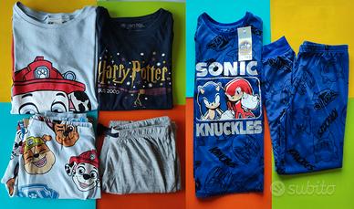 Pigiami lunghi bambino 8-9 anni 134-140 cm