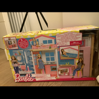Casa barbie 2 piani + bambole + ken