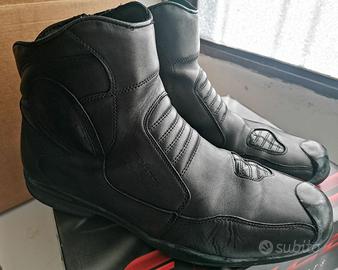 Stivaletto da moto in pelle, da uomo, tg 44