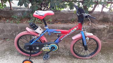 Bicicletta bambino Spider man misura 16
